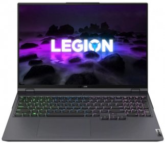 Ноутбук Lenovo Legion 5 Pro 16ACH6H (82JQ000PRK) Storm Grey Ryzen 5-5600H/16G/512G SSD/16" WQXGA IPS (2560x1600) 165Hz AG/NV RTX3060 6G/WiFi/BT/DOS