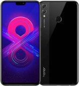 Honor 8X Black (51092UTB) Kirin 710/4Gb/64Gb/6.5" (2340*1080)/DualCam/NFC/LTE/3750mAh/175g/And8.0