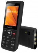 Intex Ultra 4000 MT6261/32Mb/24Mb/2.4"/MicroSD up to 16Gb/Dual Sim/BT/4000 mAh/Power Bank/Black