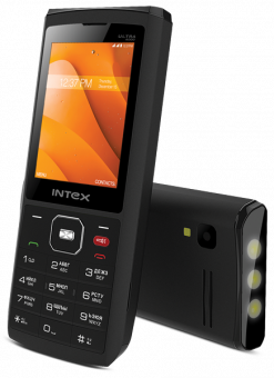 Intex Ultra 4000 MT6261/32Mb/24Mb/2.4"/MicroSD up to 16Gb/Dual Sim/BT/4000 mAh/Power Bank/Black