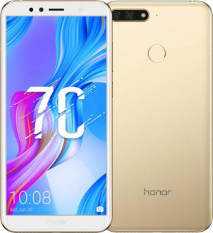 Honor 7C Gold (51092MNU) Qualcomm 430/3Gb/32Gb/5.75" (1440*720)/DualCam/NFC/LTE/3000mAh/Andr8.0
