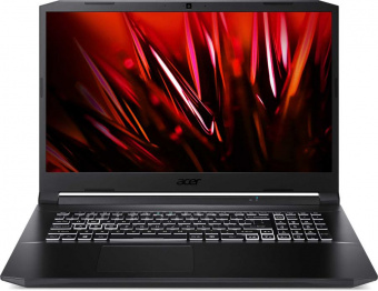 Ноутбук Acer Nitro 5 AN517-41-R6LZ (NH.QBGER.00E) Black AMD Ryzen 5-5600H/8G/256G SSD/17.3" FHD IPS 144Hz AG/NV RTX3070 8G/WiFi/BT/DOS