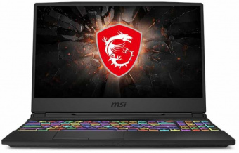 MSI GL65 9SEK-088XRU Core i7-9750H/8G/1Tb+256G SSD/15.6" FHD (IPS - level) AG/NV RTX2060 6G/WiFi/BT/DOS